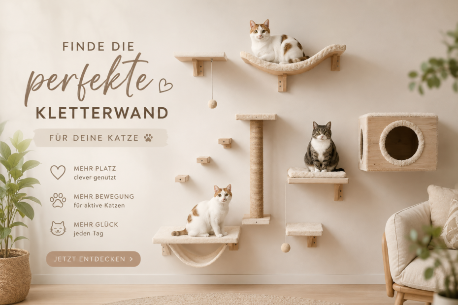 Kletterwand für Katzen: Warum dein Stubentiger die dritte Dimension lieben wird!