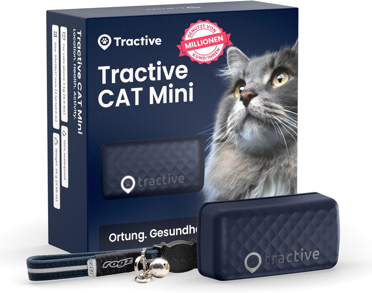 Tractive Mini Smarter Katzen GPS Tracker – Bild 1