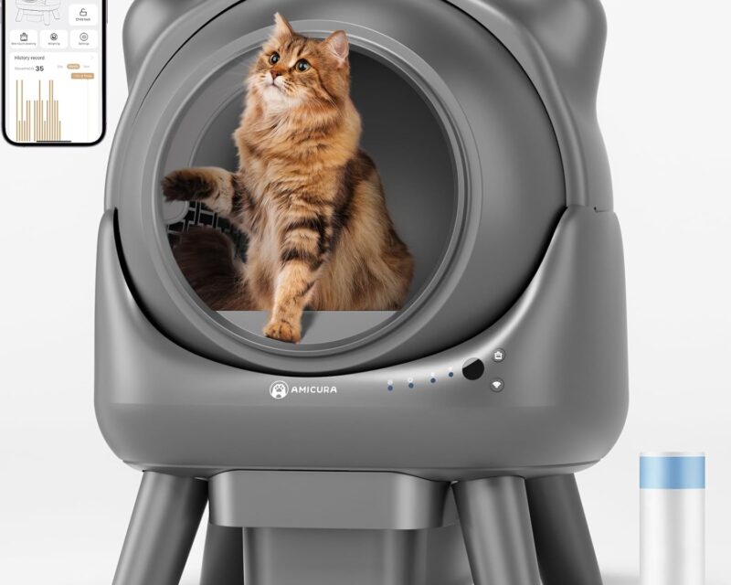 Amicura Cura X1 Selbstreinigende Katzentoilette