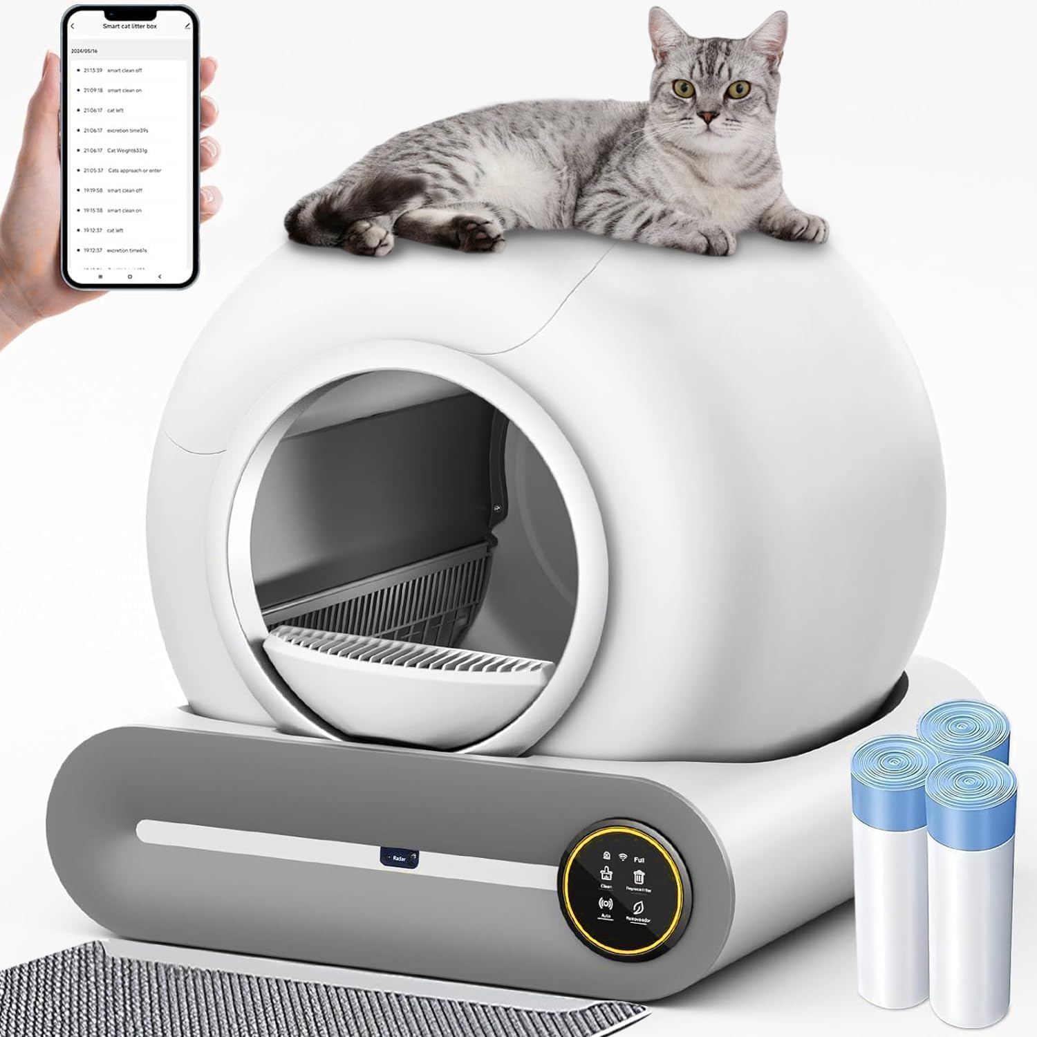 Selbstreinigende Katzentoilette – Bild 1