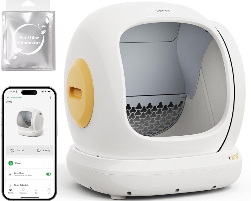 UBPet C20 Selbstreinigende Katzentoilette