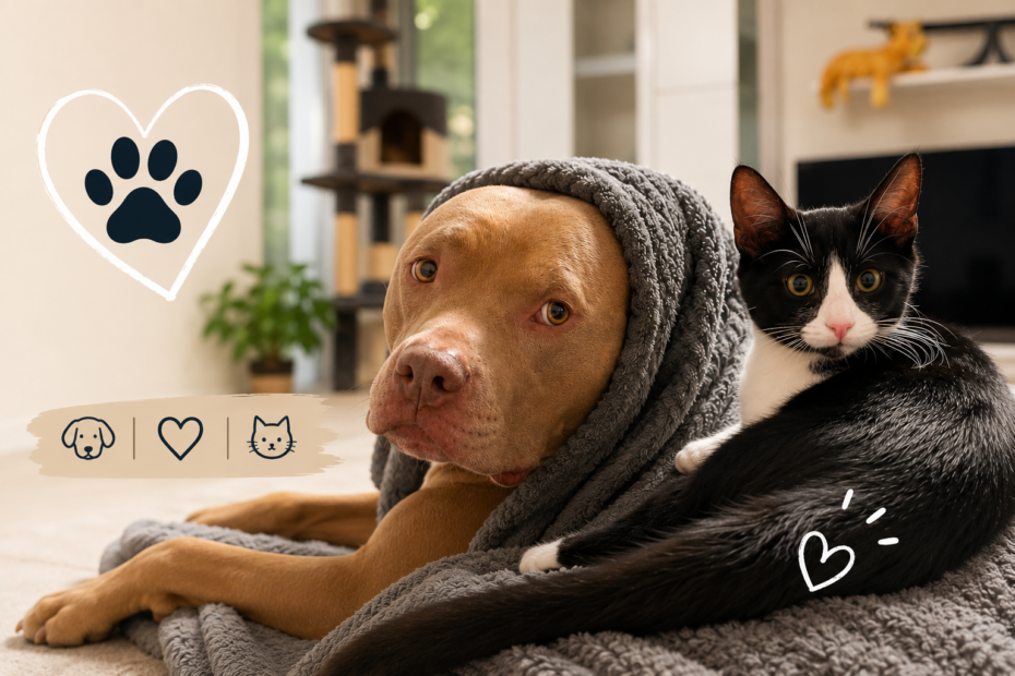 Hund und Katze zusammen halten: So klappt die Eingewöhnung