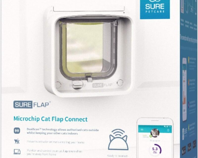 Sure Petcare SureFlap Mikrochip-Katzenklappe Connect