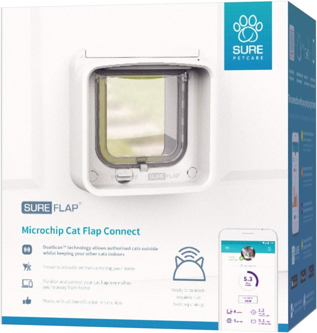 Sure Petcare SureFlap Mikrochip-Katzenklappe Connect